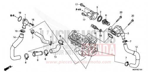 THERMOSTAT CBR1000RRE de 2014